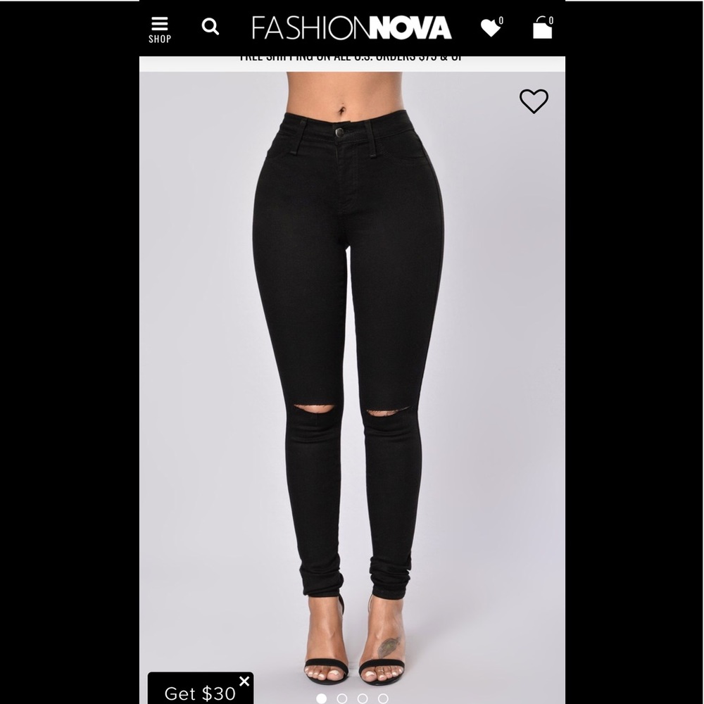 Fashion nova canopy jeans